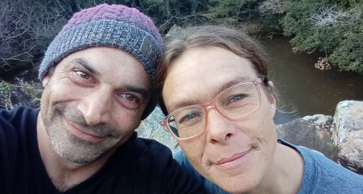 Stephen Murcott and Chloe Menteath